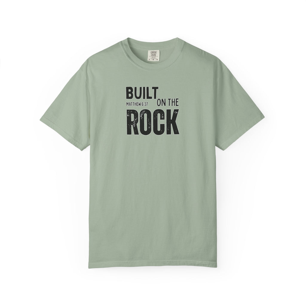 "Built on the Rock" Men's Tee