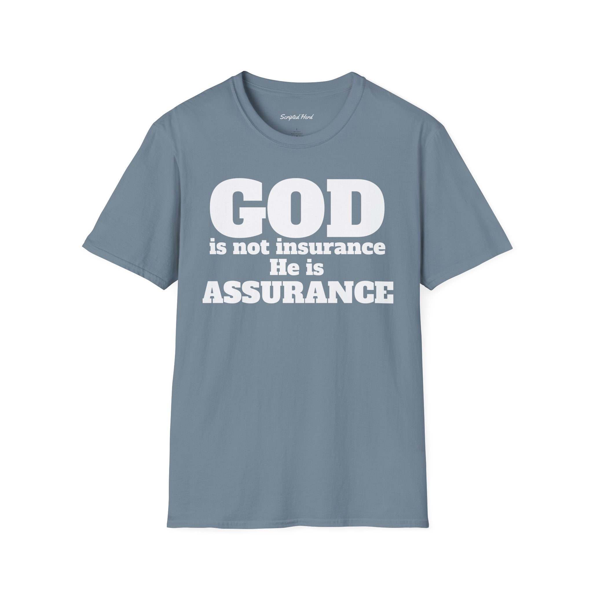 God Is Not Insurance Men's T-shirt