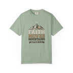 Faith Moves Mountains (Matt. 17:20) | Men's T-Shirt