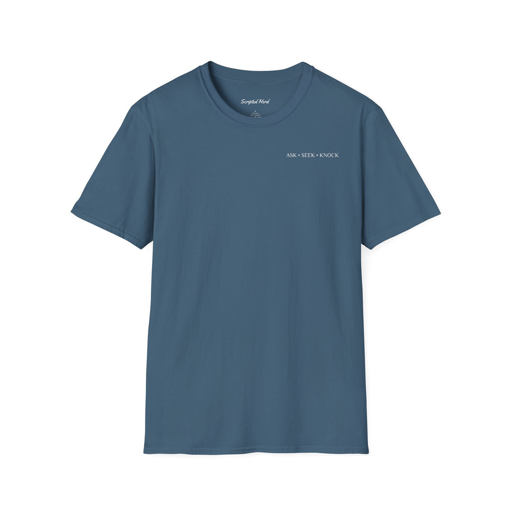 "Ask, Seek, Knock" Unisex Tee