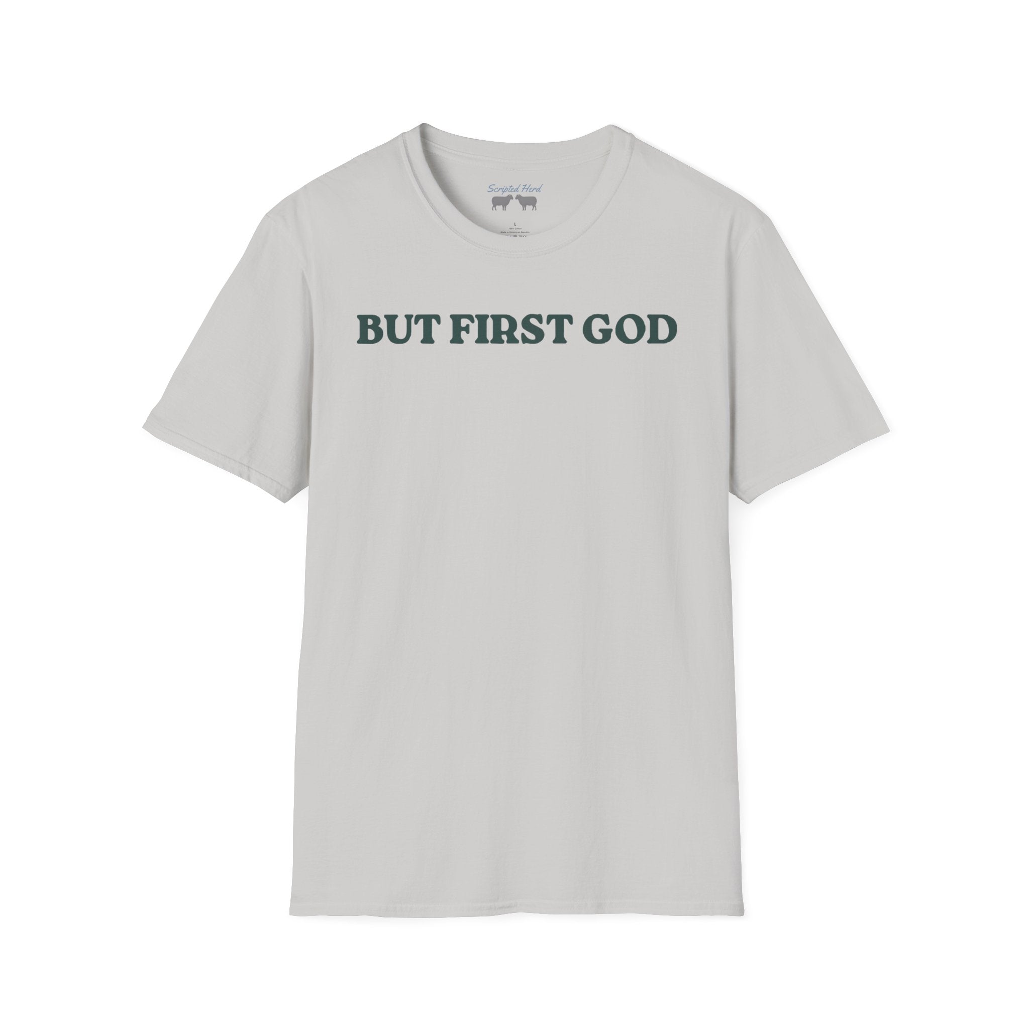 "But First God" | Collisions 3:2 Unisex Tee
