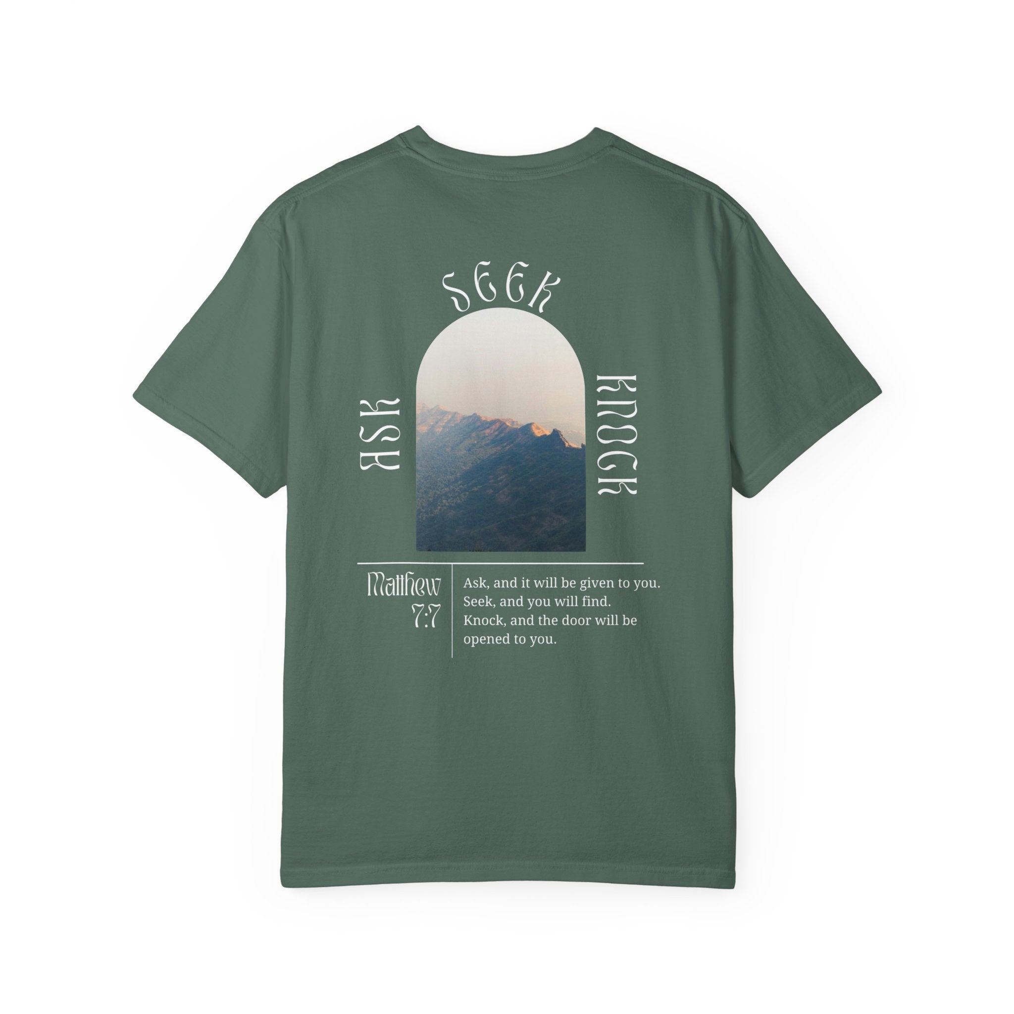 "Ask, Seek, Knock" Unisex Tee