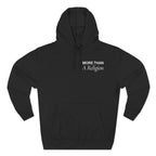 "More Than A Religion" | Unisex Hoodie