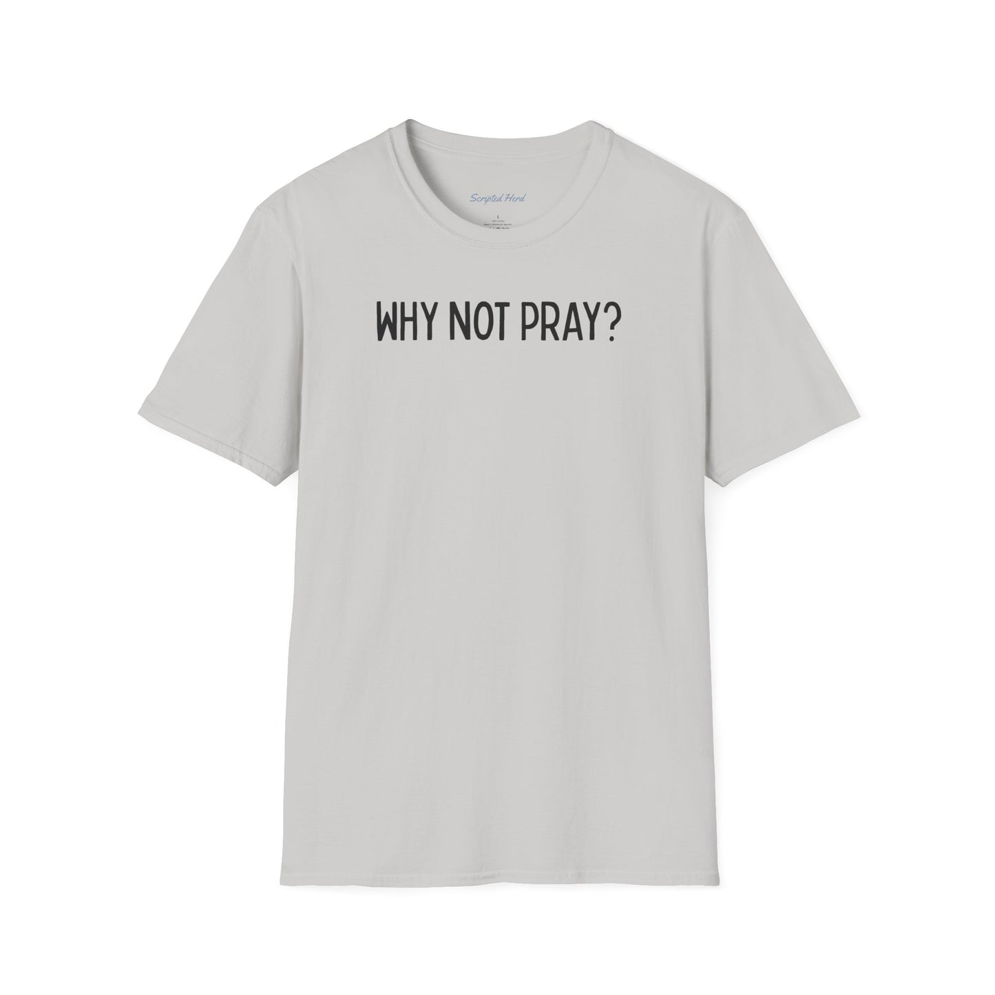 "Why Not Pray" Unisex Tee