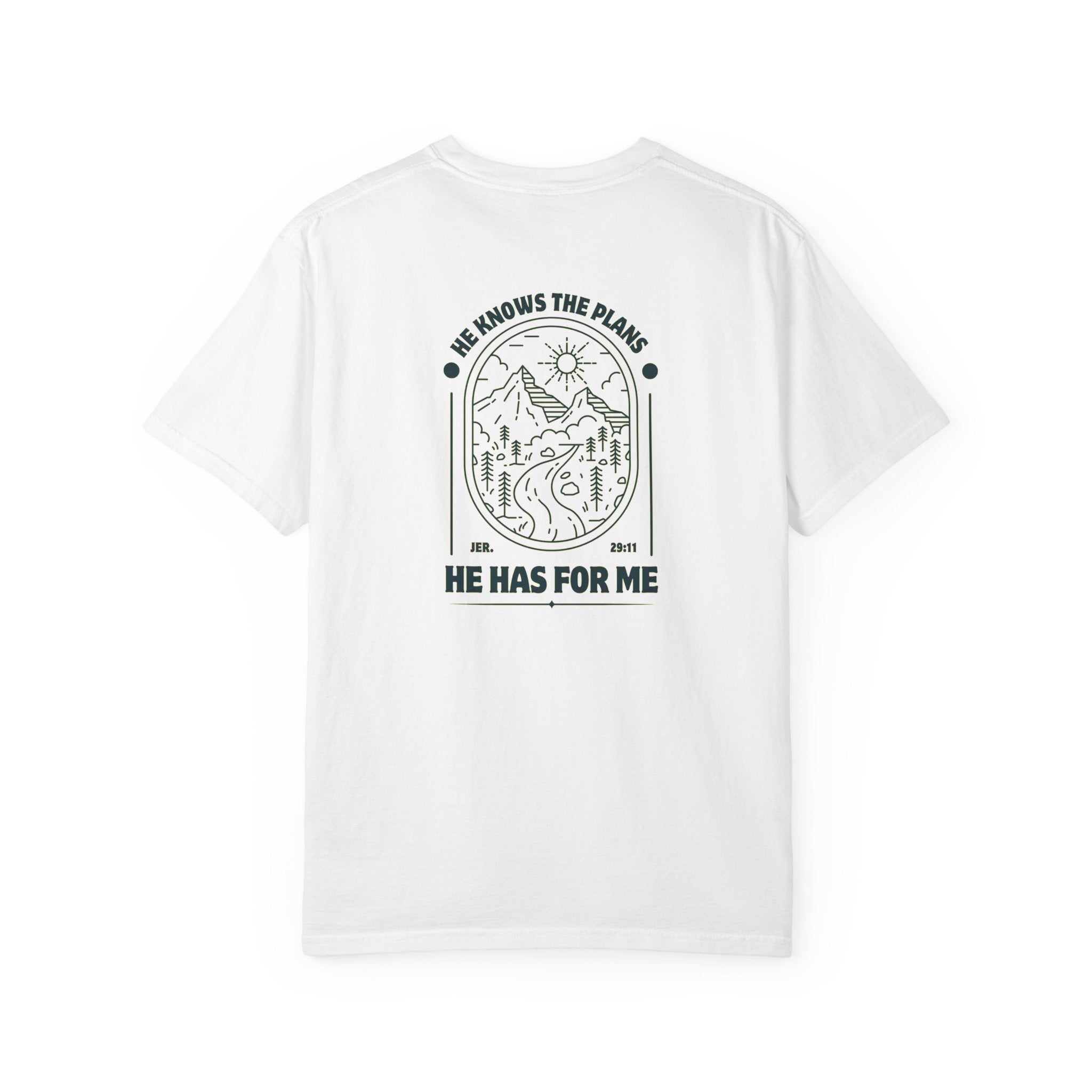 "He Has The Plans" Unisex Tee