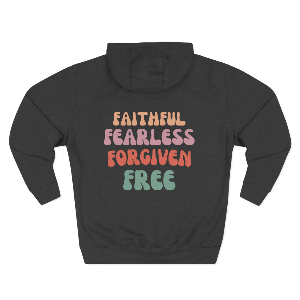 Unisex 2 Corinthians 5:7 Hoodie (Light Colored)