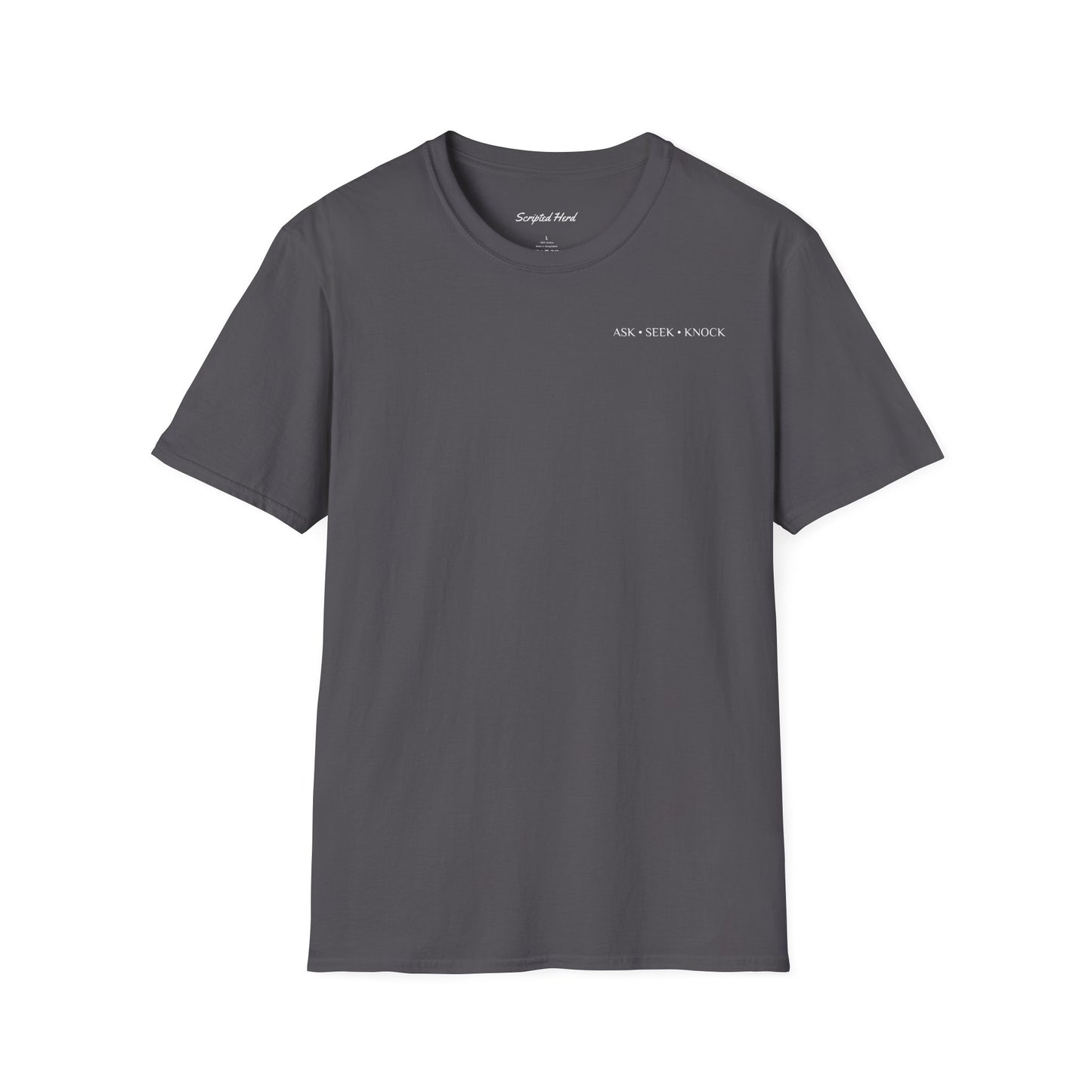 "Ask, Seek, Knock" Unisex Tee
