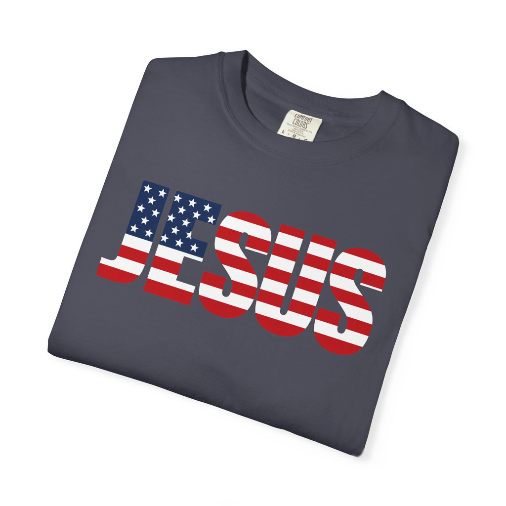 Jesus American Flag T-Shirt