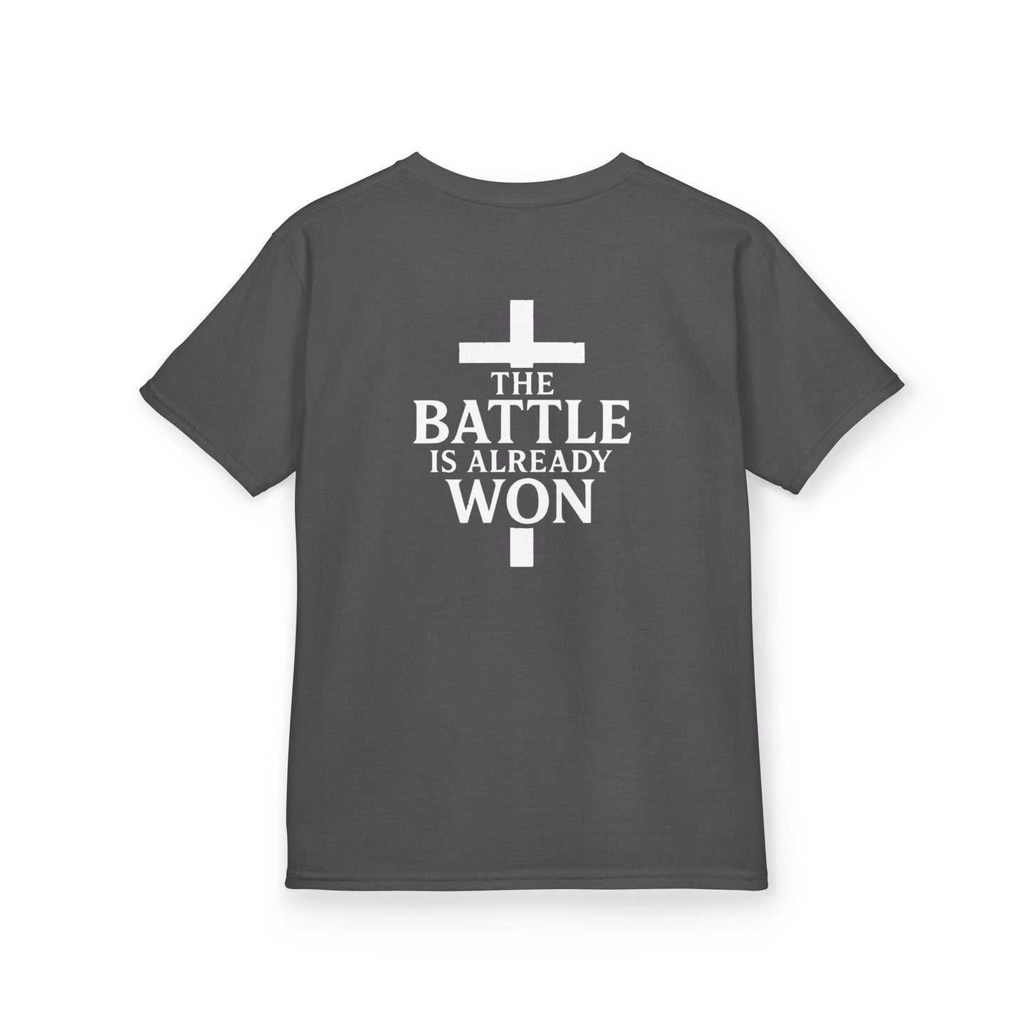 The Battle is Already Won (John 16:33) | Kid's Tee
