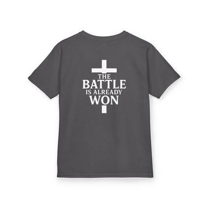 The Battle is Already Won (John 16:33) | Kid's Tee