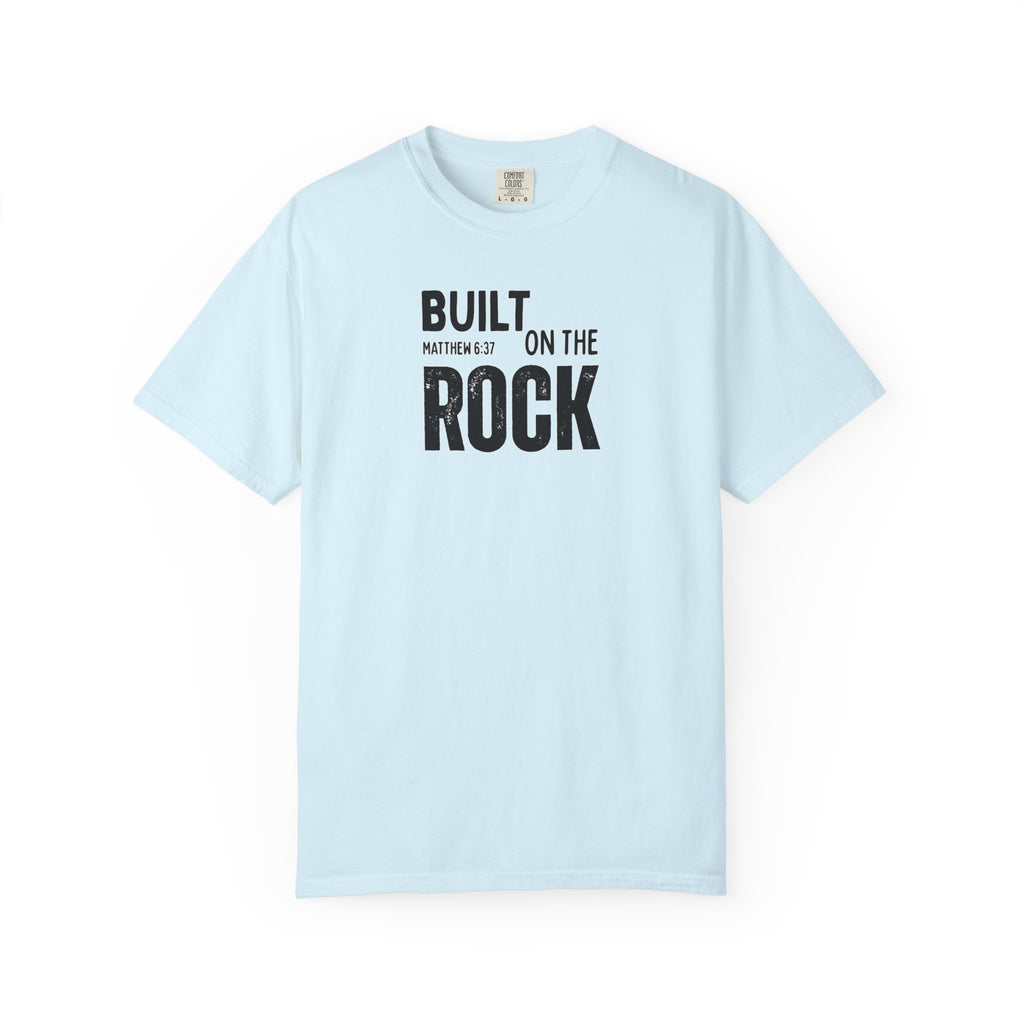 "Built on the Rock" Men's Tee