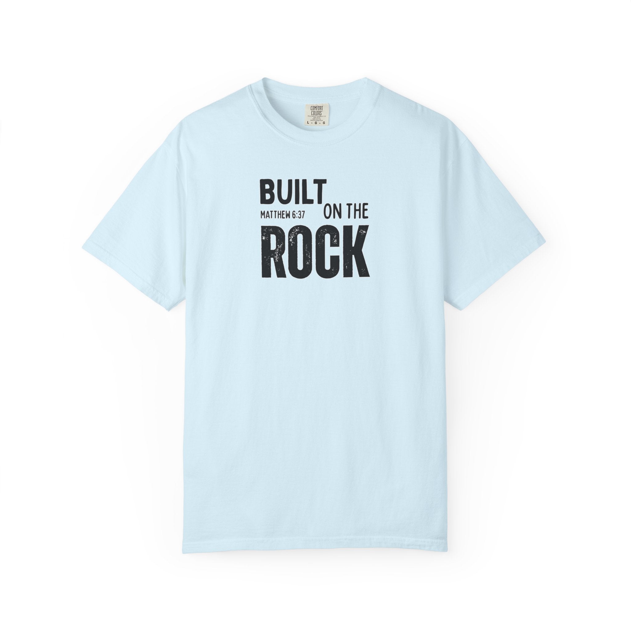 "Built on the Rock" Men's Tee