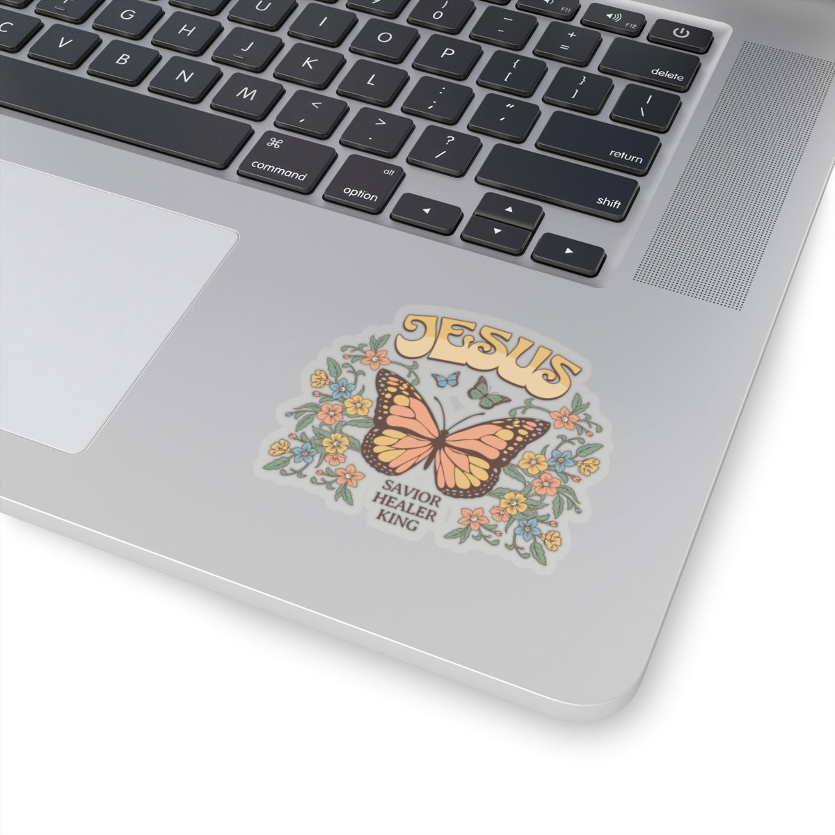 "Savior, Healer, King" Sticker