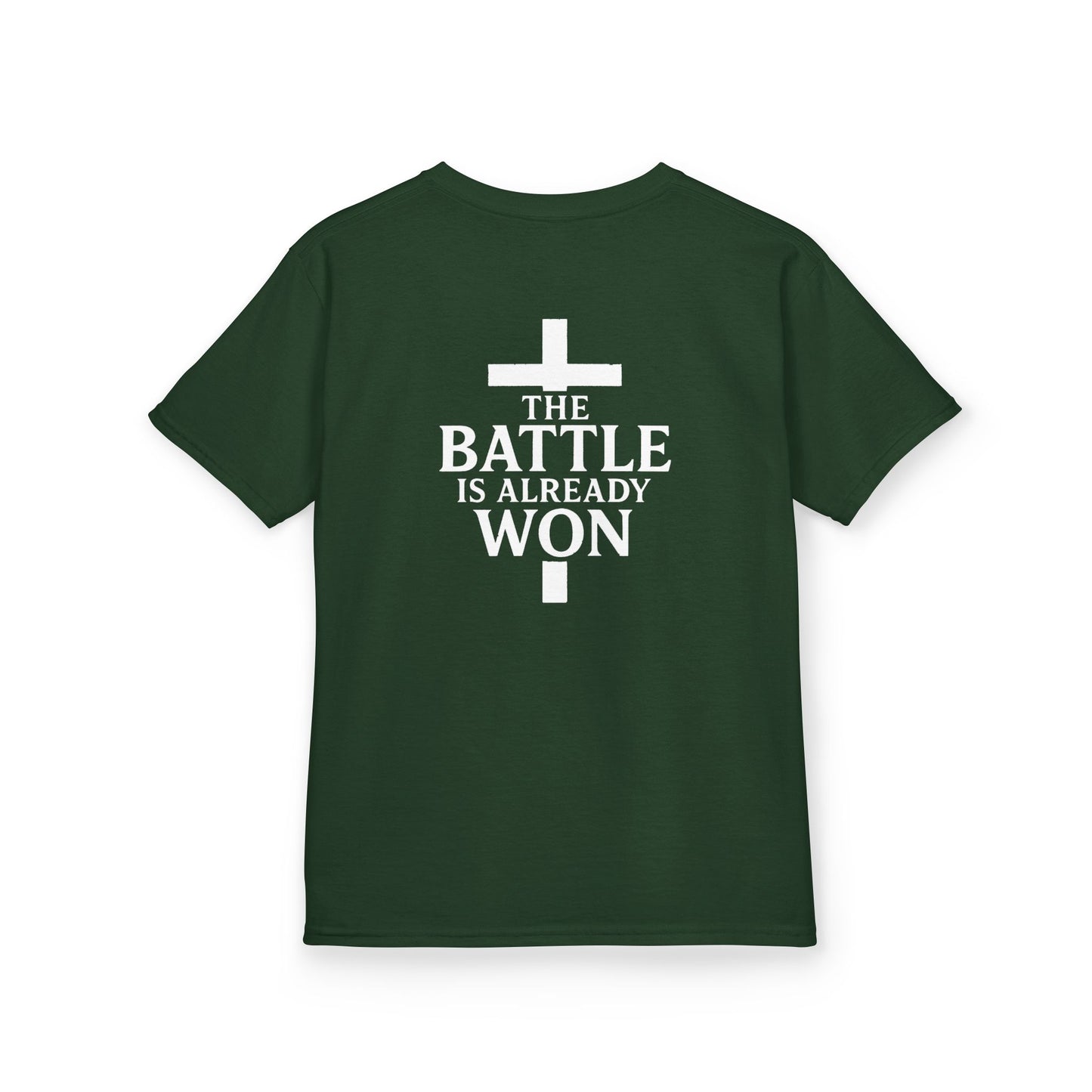 The Battle is Already Won (John 16:33) | Kid's Tee