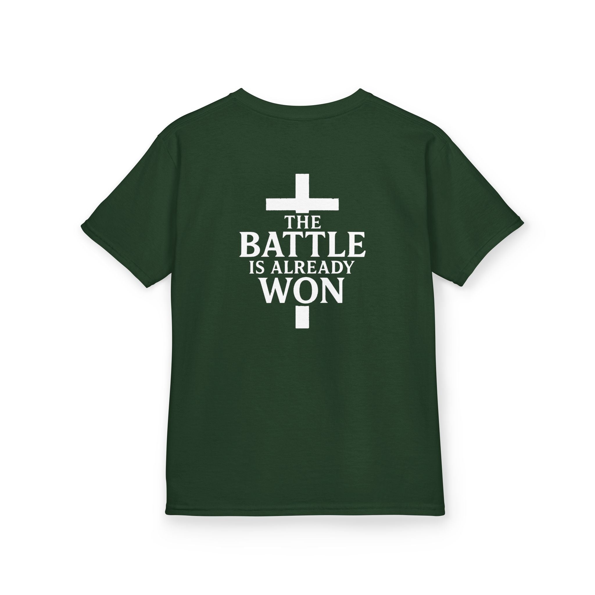 The Battle is Already Won (John 16:33) | Kid's Tee