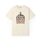 Faith Moves Mountains (Matt. 17:20) | Men's T-Shirt