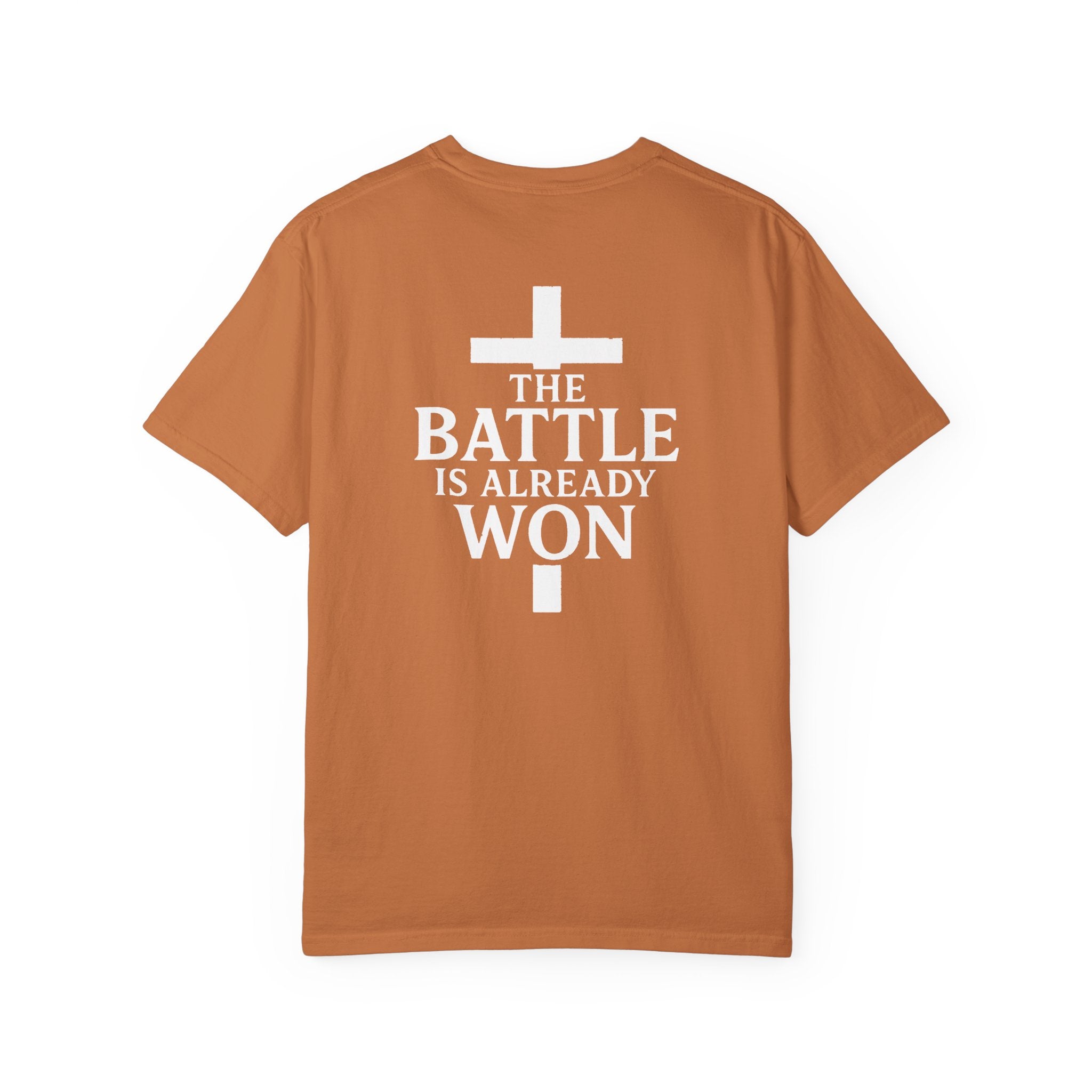 The Battle is Already Won (John 16:33) | Unisex Tee