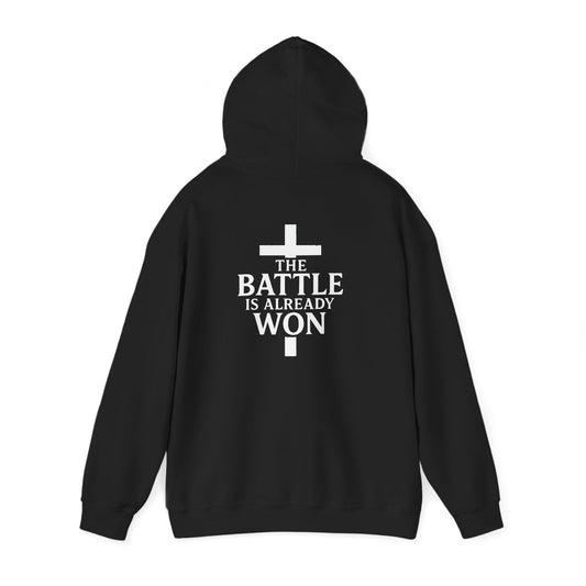The Battle is Already Won (John 16:33) | Hoodie
