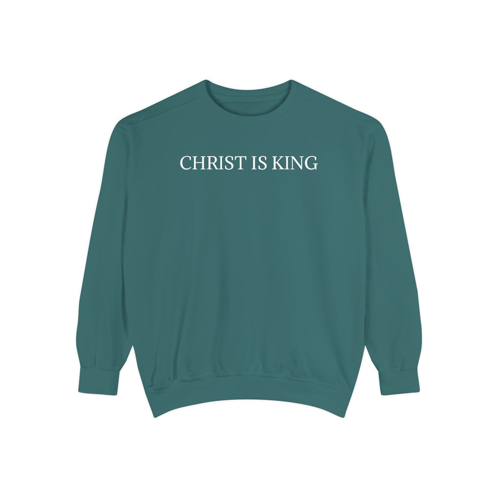 Christ Is King Unisex Crewneck