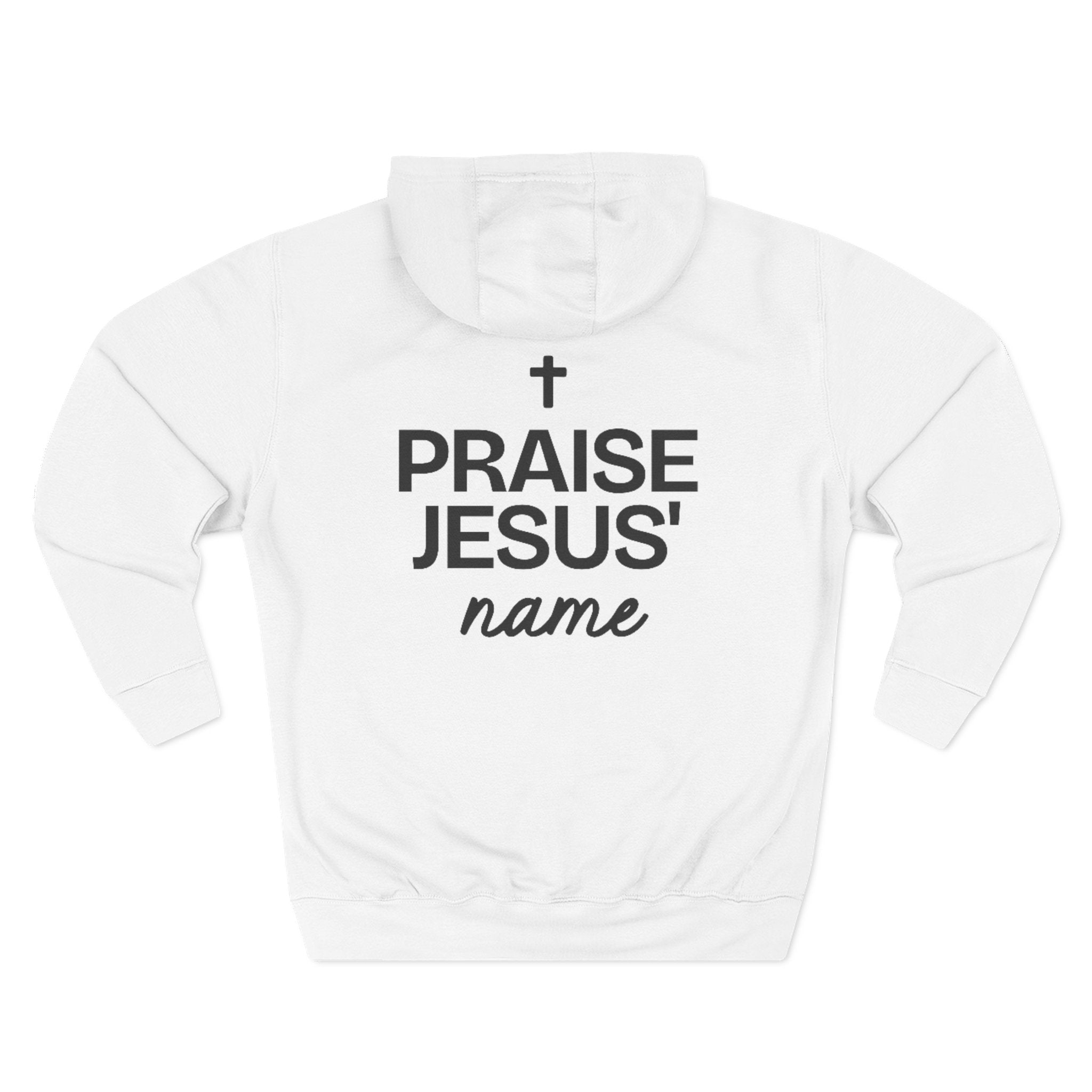 "Praise Jesus' Name" | Unisex Hoodie