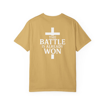 The Battle is Already Won (John 16:33) | Unisex Tee