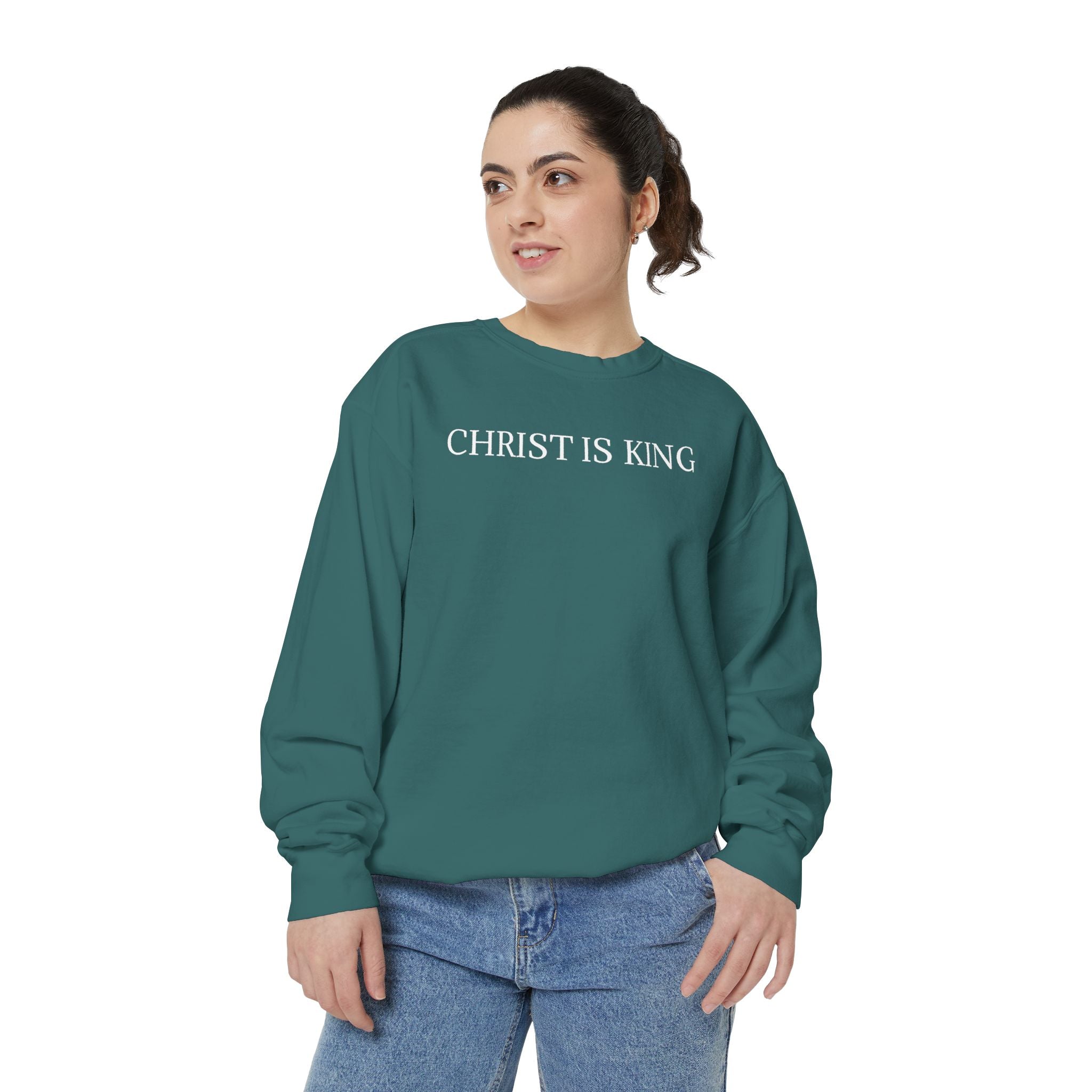 Christ Is King Unisex Crewneck