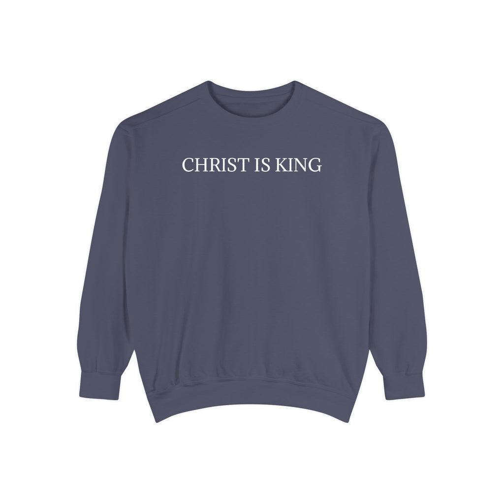 Christ Is King Unisex Crewneck