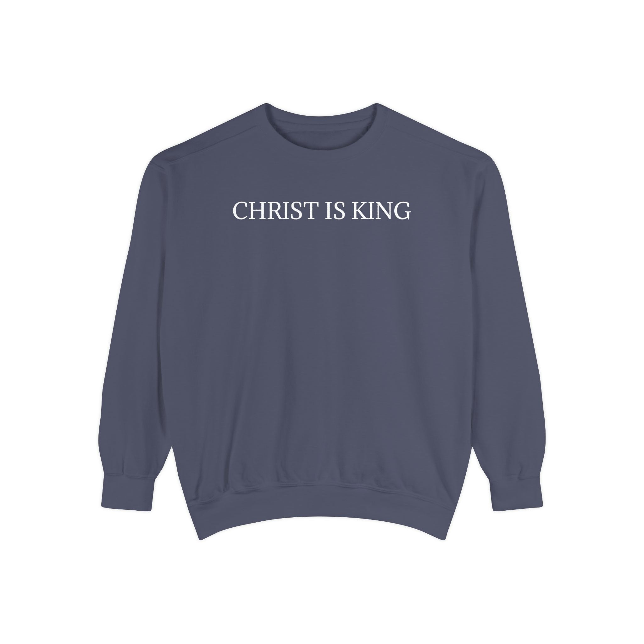 Christ Is King Unisex Crewneck