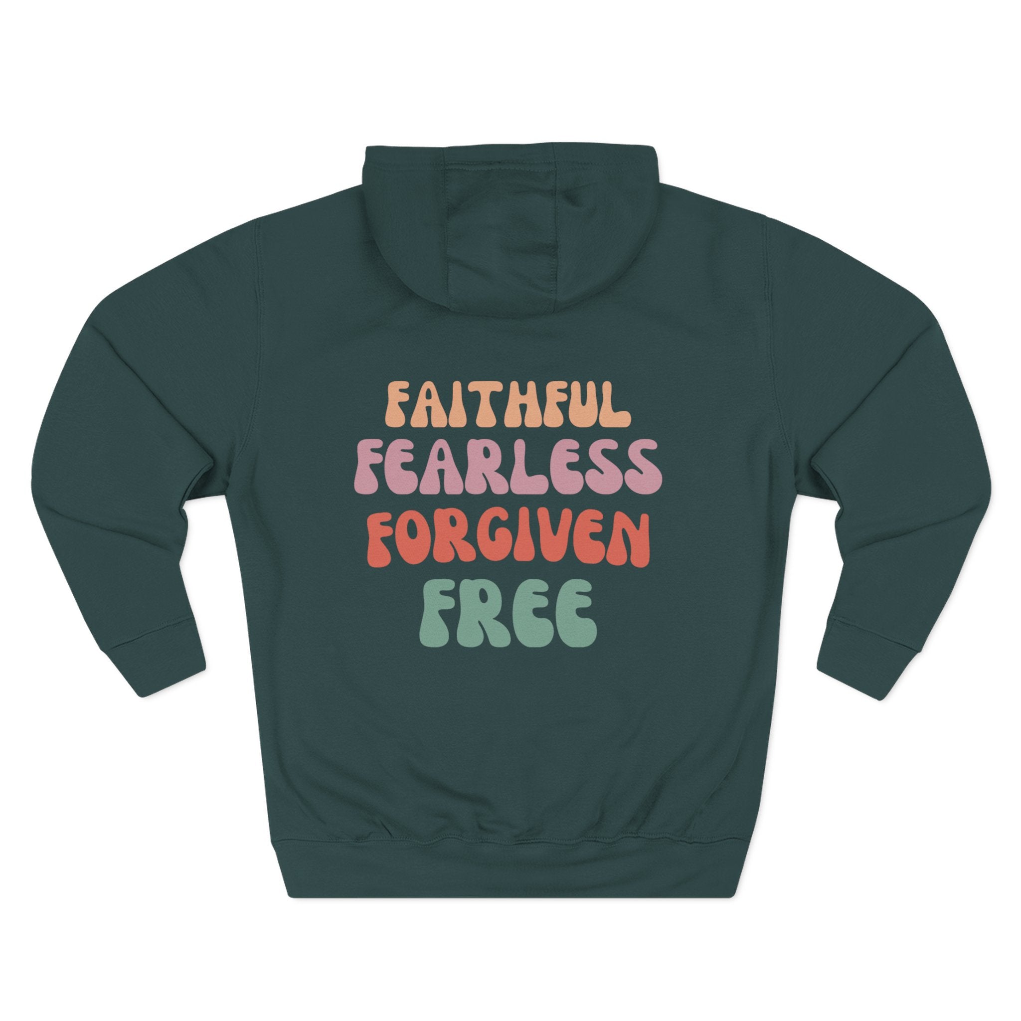 Unisex 2 Corinthians 5:7 Hoodie (Light Colored)
