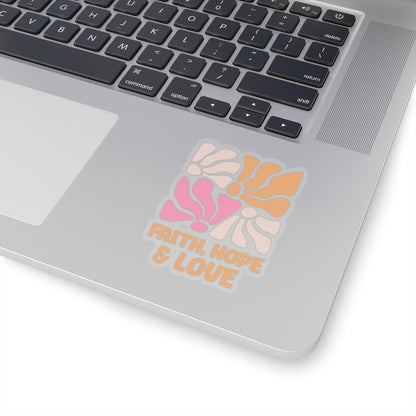 Faith Hope & Love Sticker