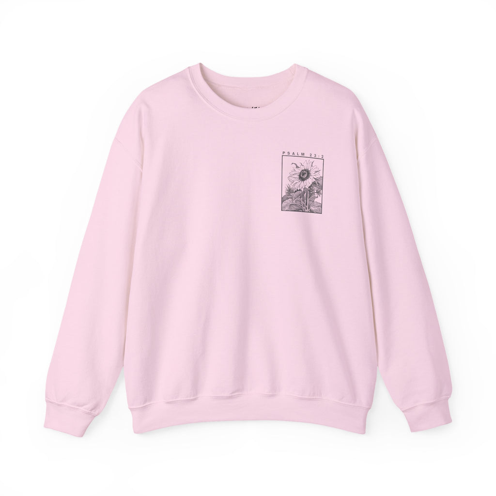 Psalm 23:2 Women's Crewneck
