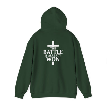 The Battle is Already Won (John 16:33) | Hoodie