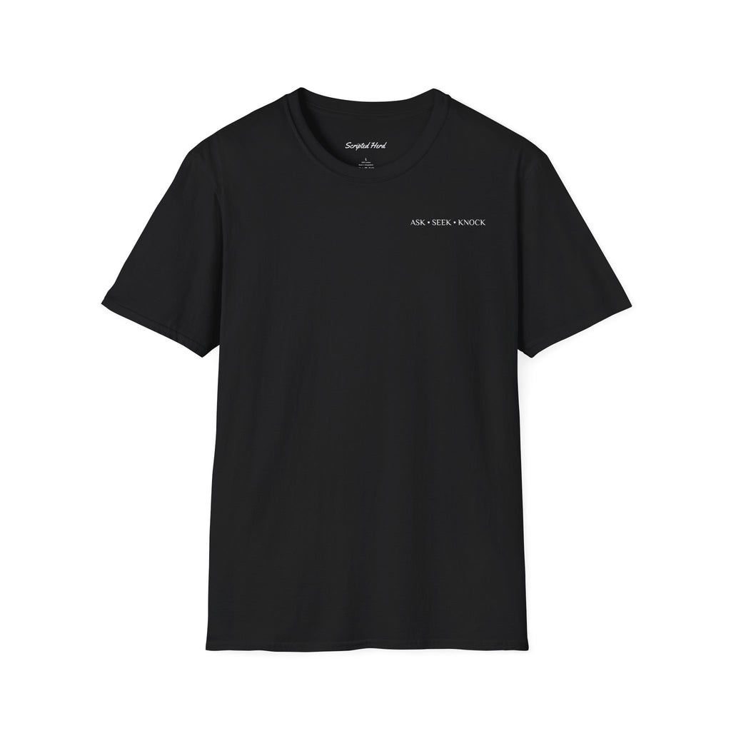 "Ask, Seek, Knock" Unisex Tee
