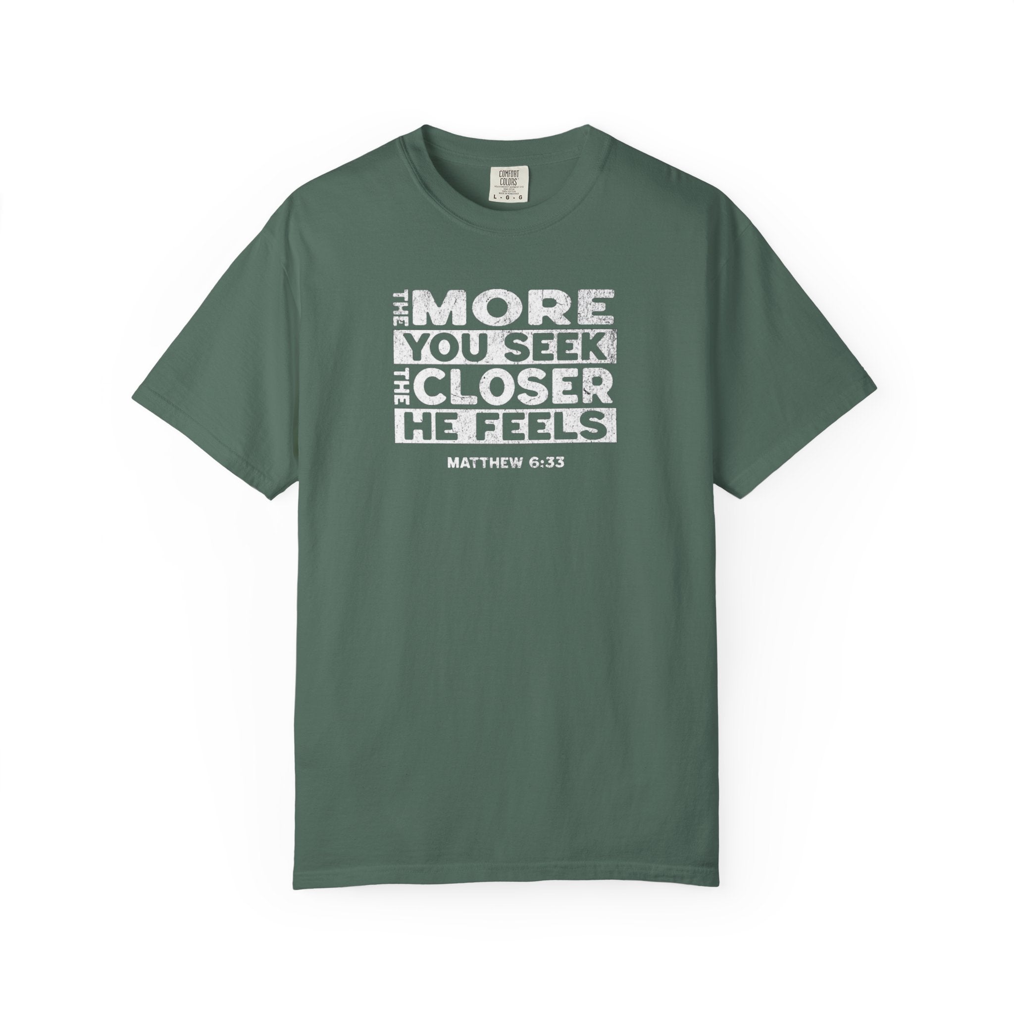 "The Closer He Feels" Men's Tee