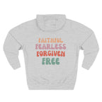 Unisex 2 Corinthians 5:7 Hoodie (Light Colored)