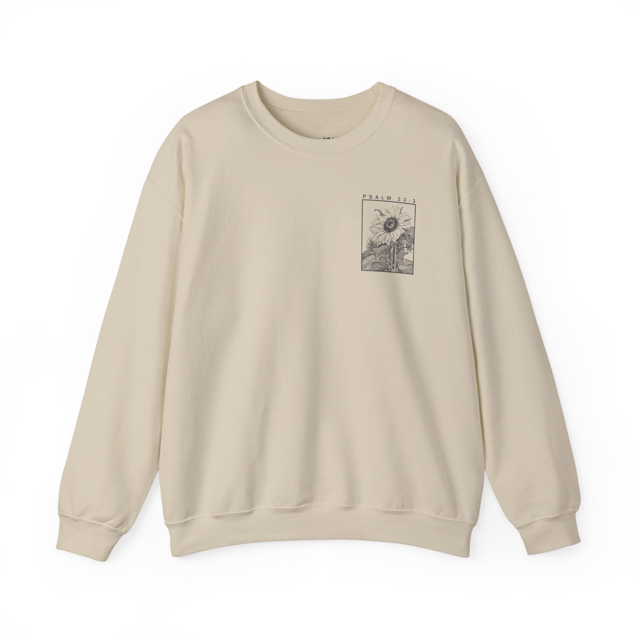Psalm 23:2 Women's Crewneck