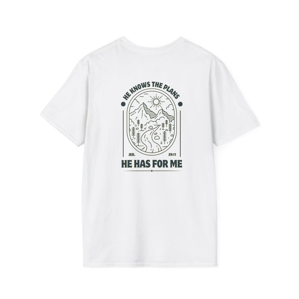 He Knows The Plans | Unisex Tee