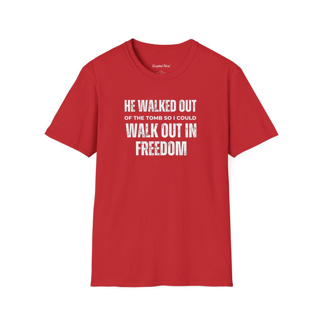 He Walked Out Men's Tee