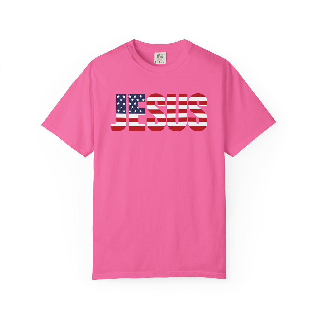Jesus American Flag T-Shirt