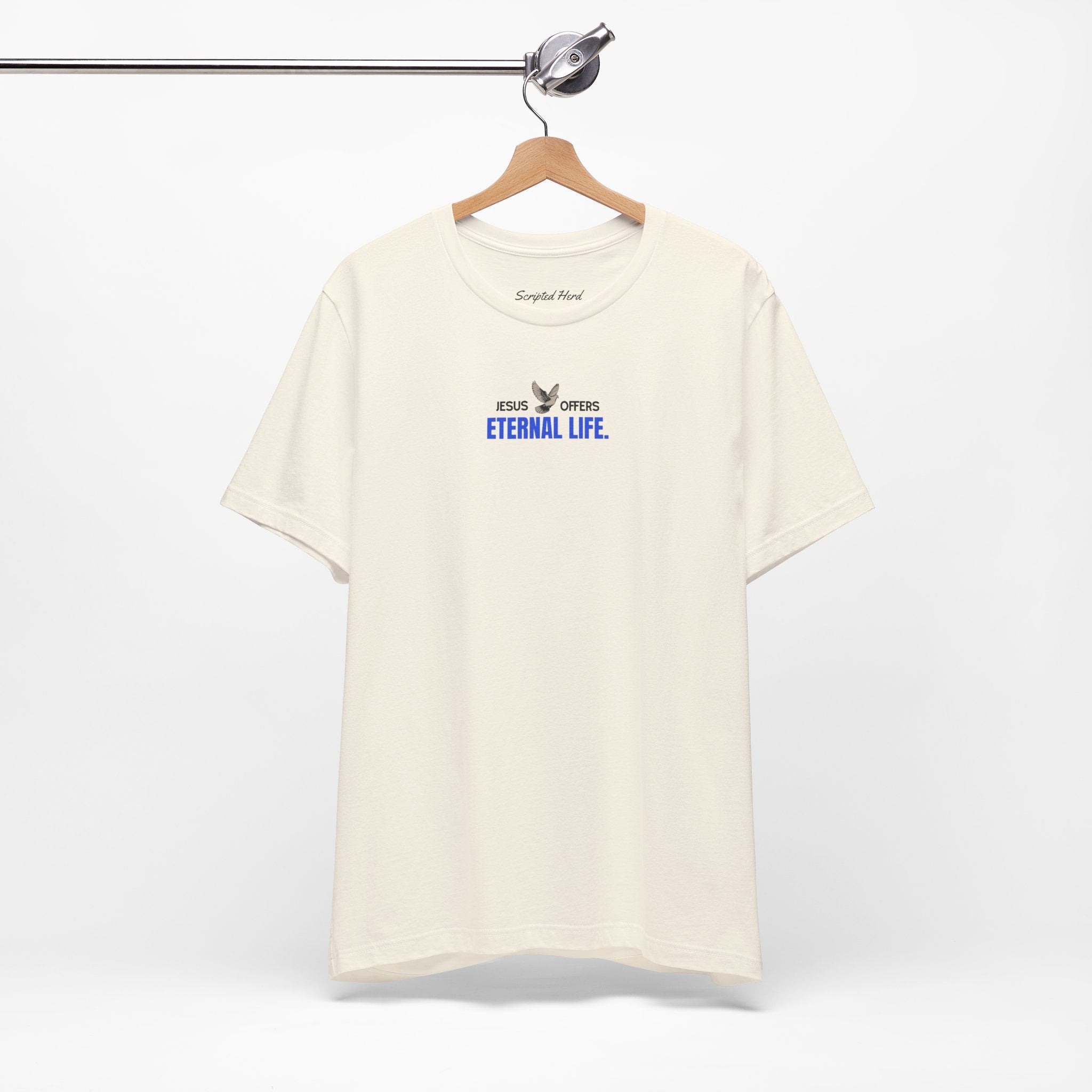 Jesus Offers Eternal Life Unisex T-Shirt