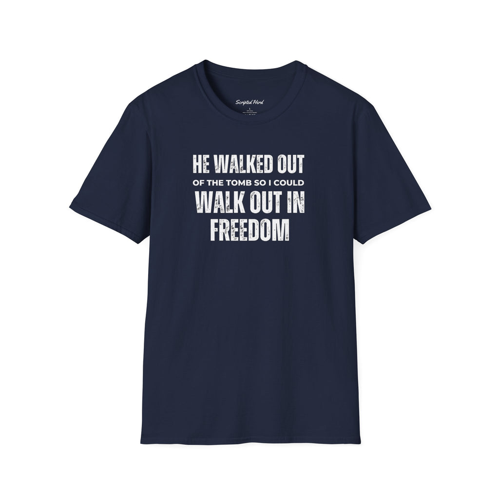 He Walked Out Men's Tee
