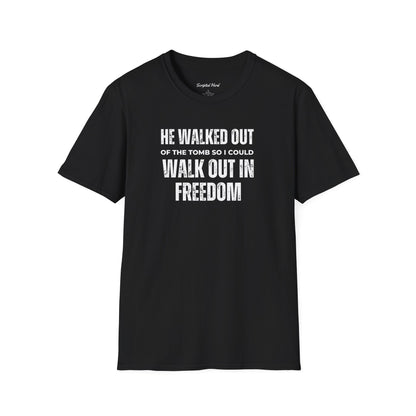 He Walked Out Men's Tee