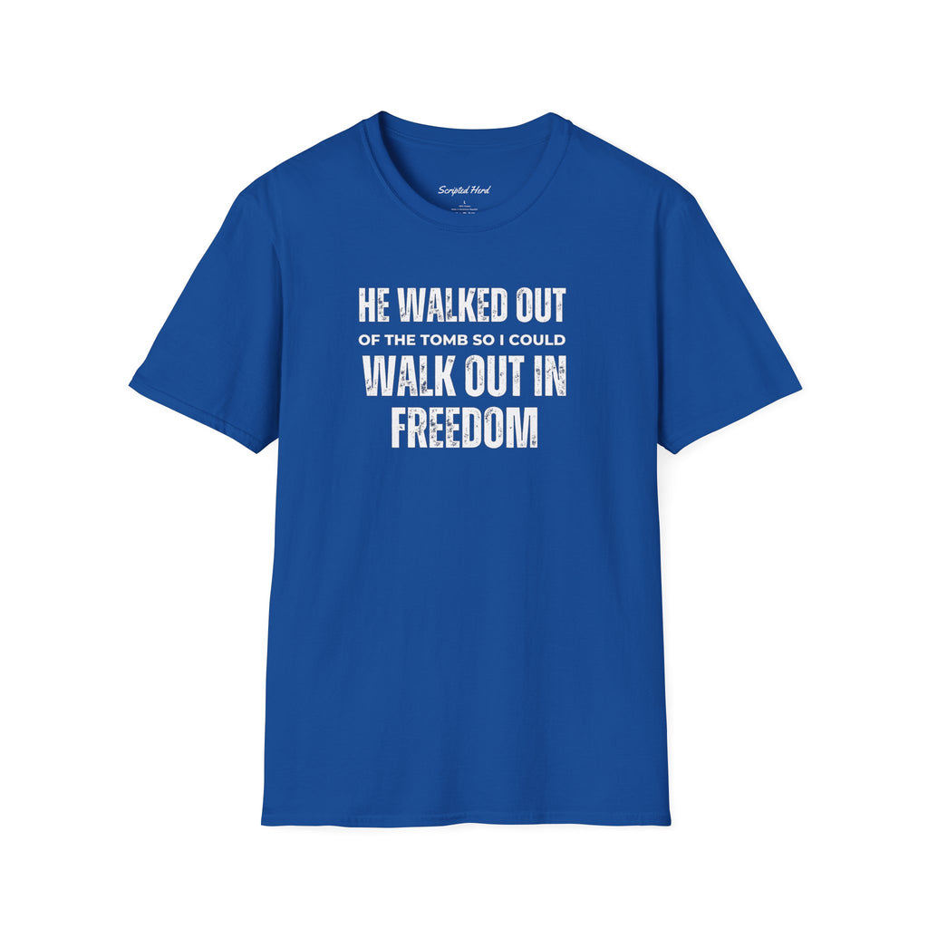 He Walked Out Men's Tee