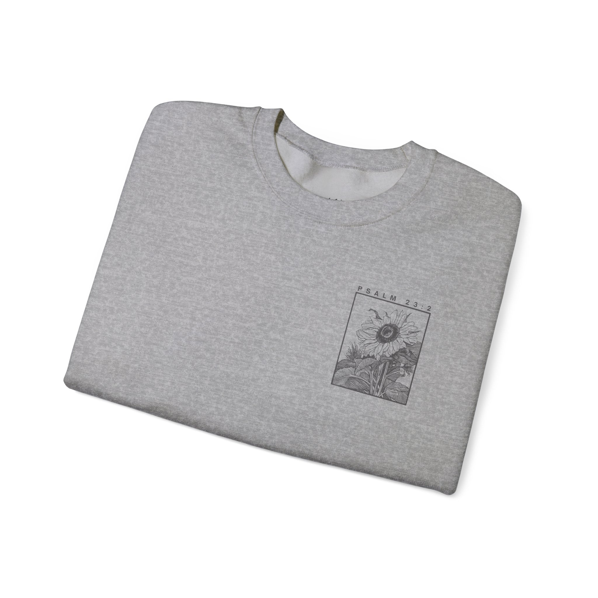 Psalm 23:2 Women's Crewneck