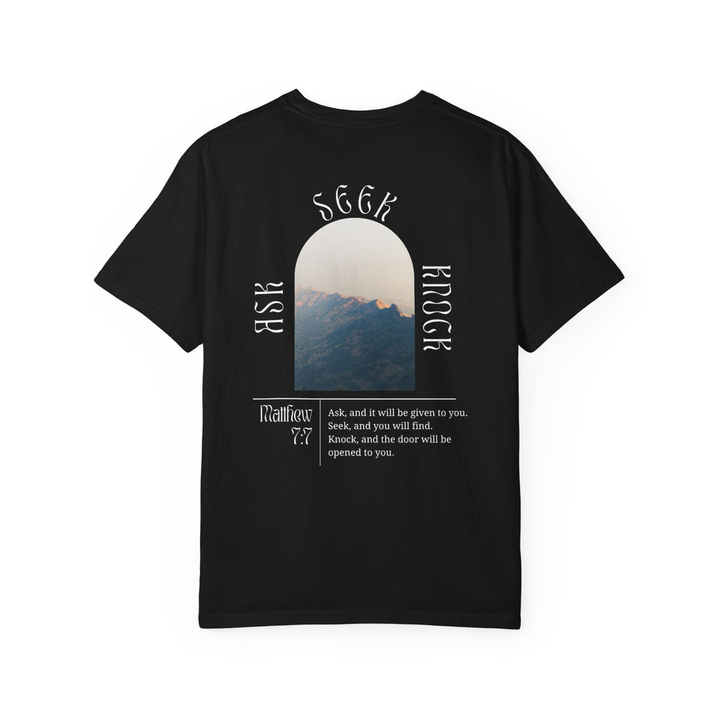"Ask, Seek, Knock" Unisex Tee