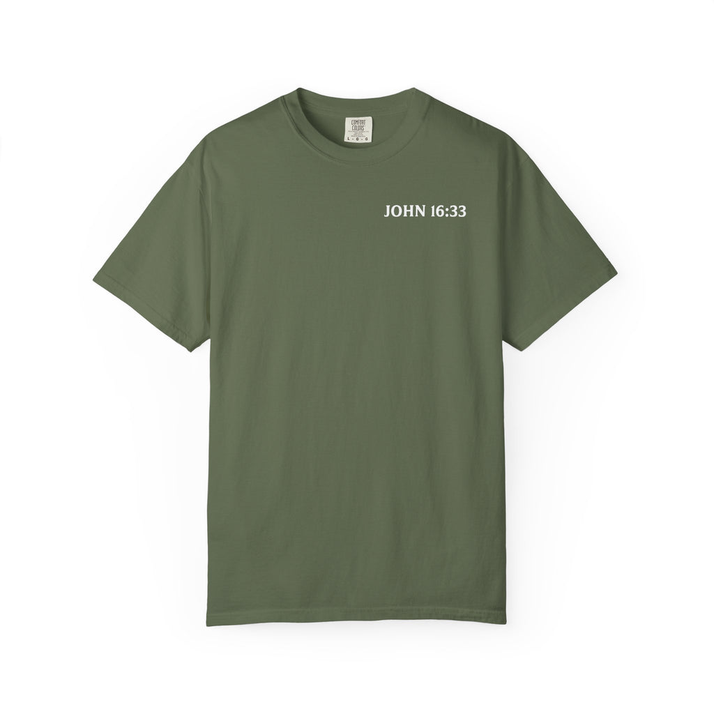 The Battle is Already Won (John 16:33) | Unisex Tee