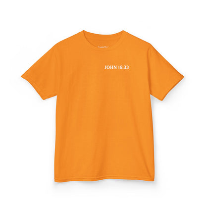 The Battle is Already Won (John 16:33) | Kid's Tee