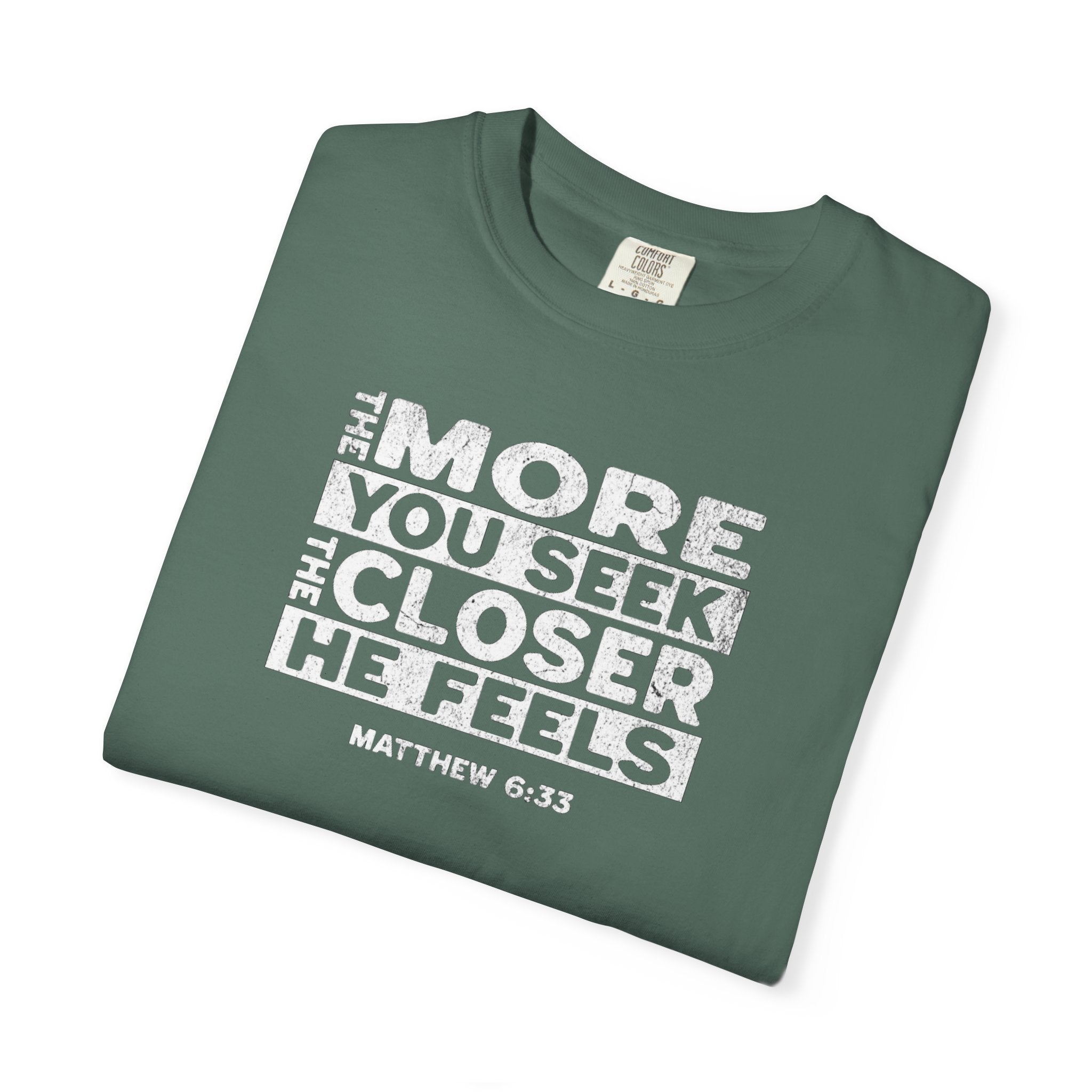 "The Closer He Feels" Men's Tee