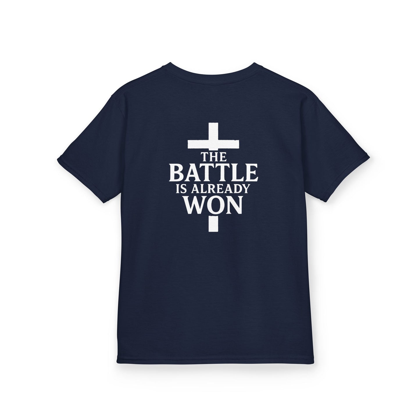 The Battle is Already Won (John 16:33) | Kid's Tee