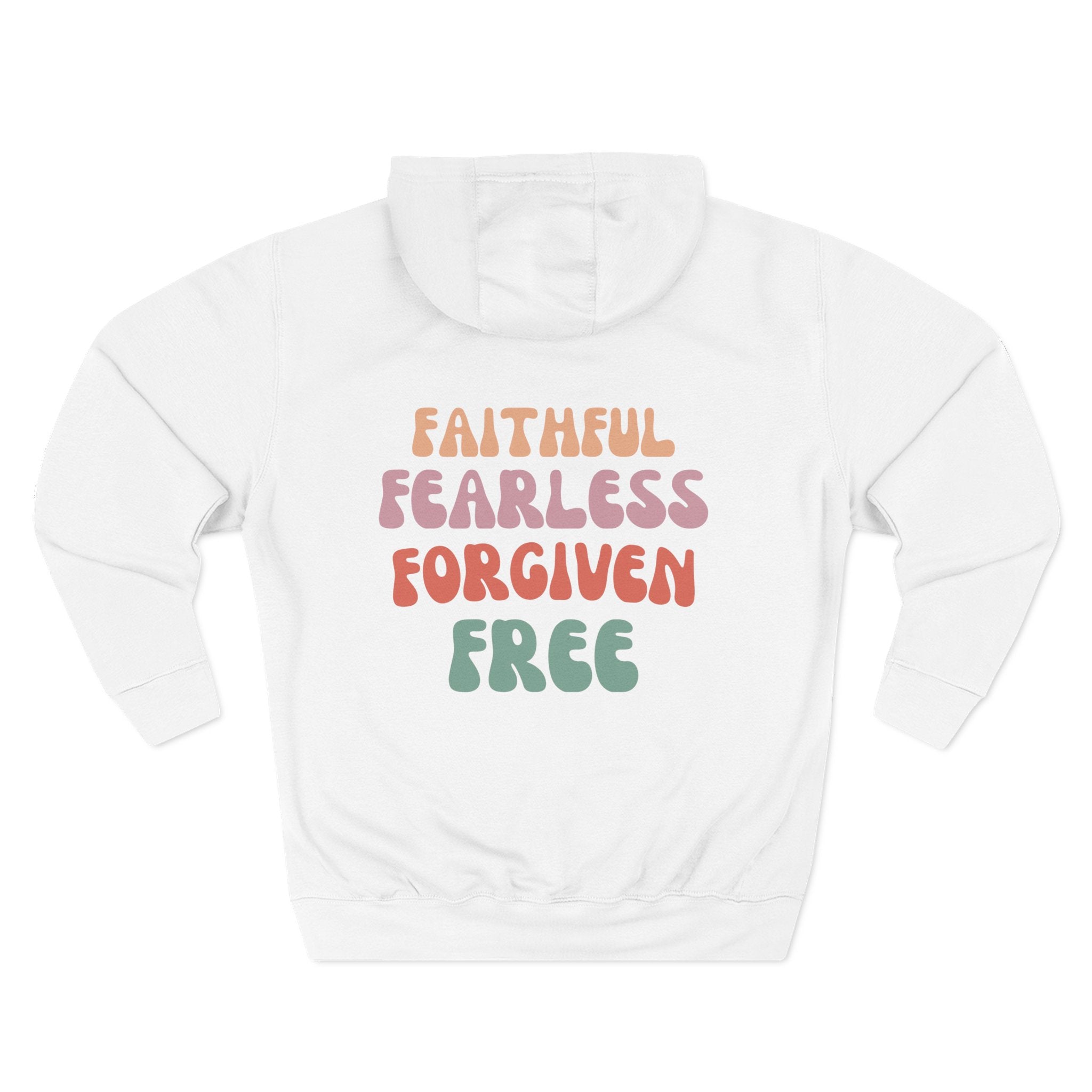 Unisex 2 Corinthians 5:7 Hoodie (Light Colored)